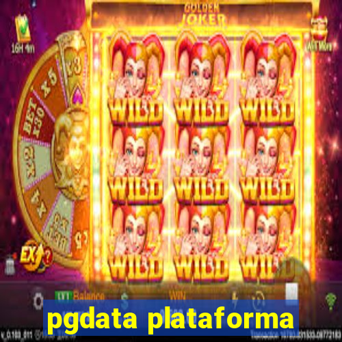 pgdata plataforma